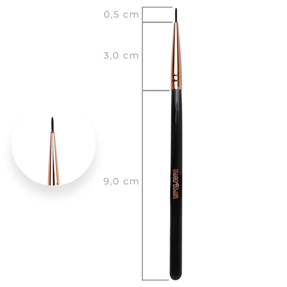R15 Pincel de Precisão Pequeno - Linha Rose - Macrilan