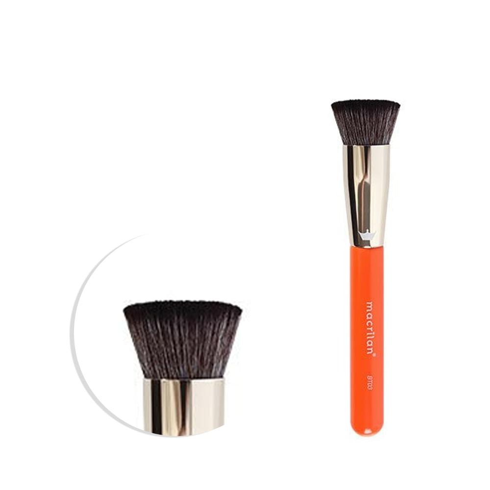 BT03 Pincel Kabuki para Base - Linha Pro - Macrilan