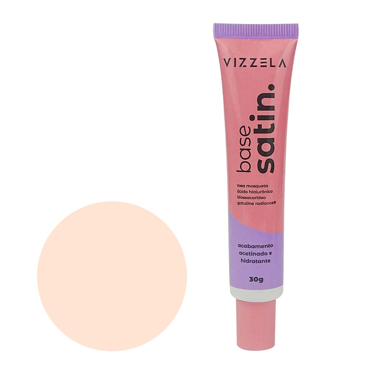 Base Líquida Satin - Vizzela