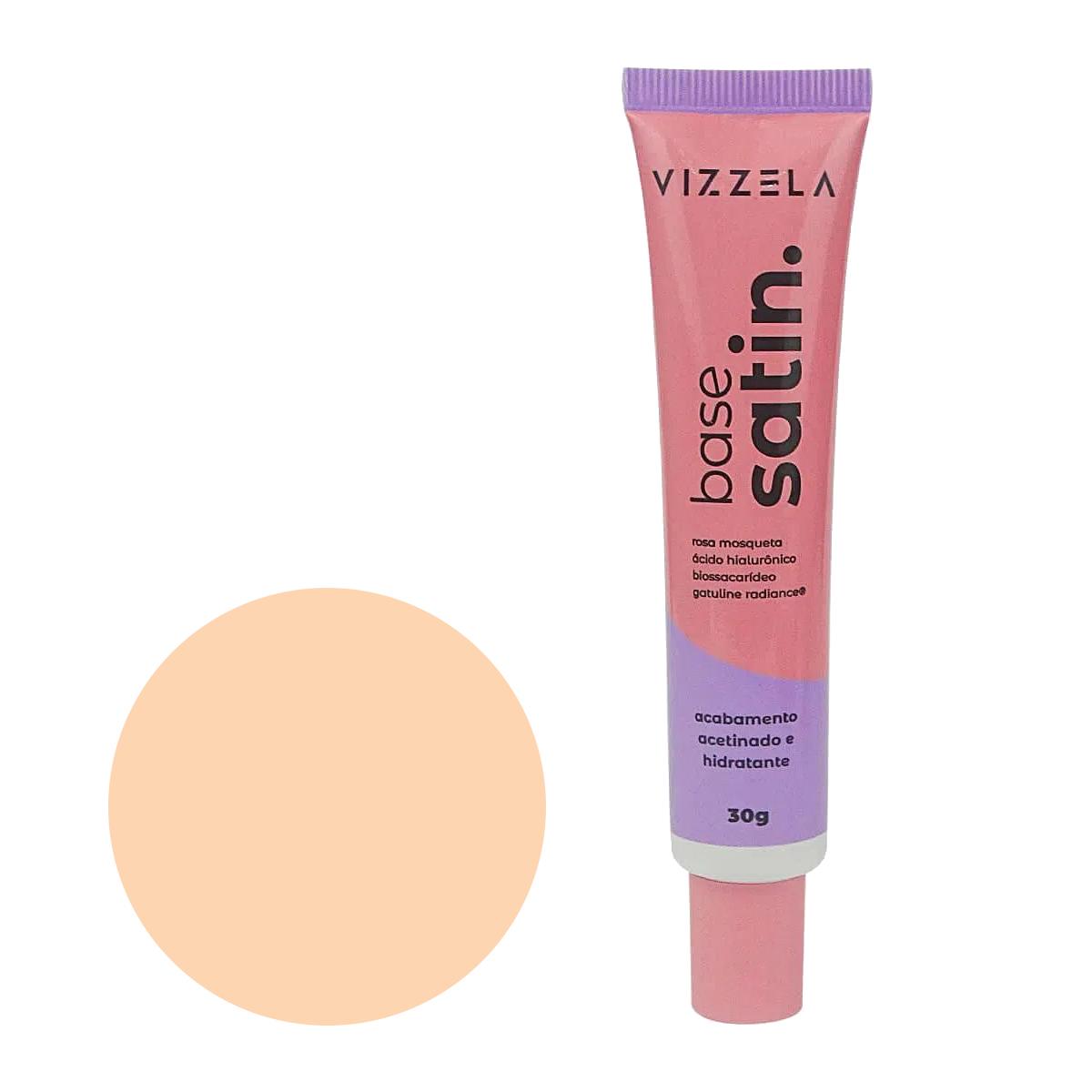 Base Líquida Satin - Vizzela