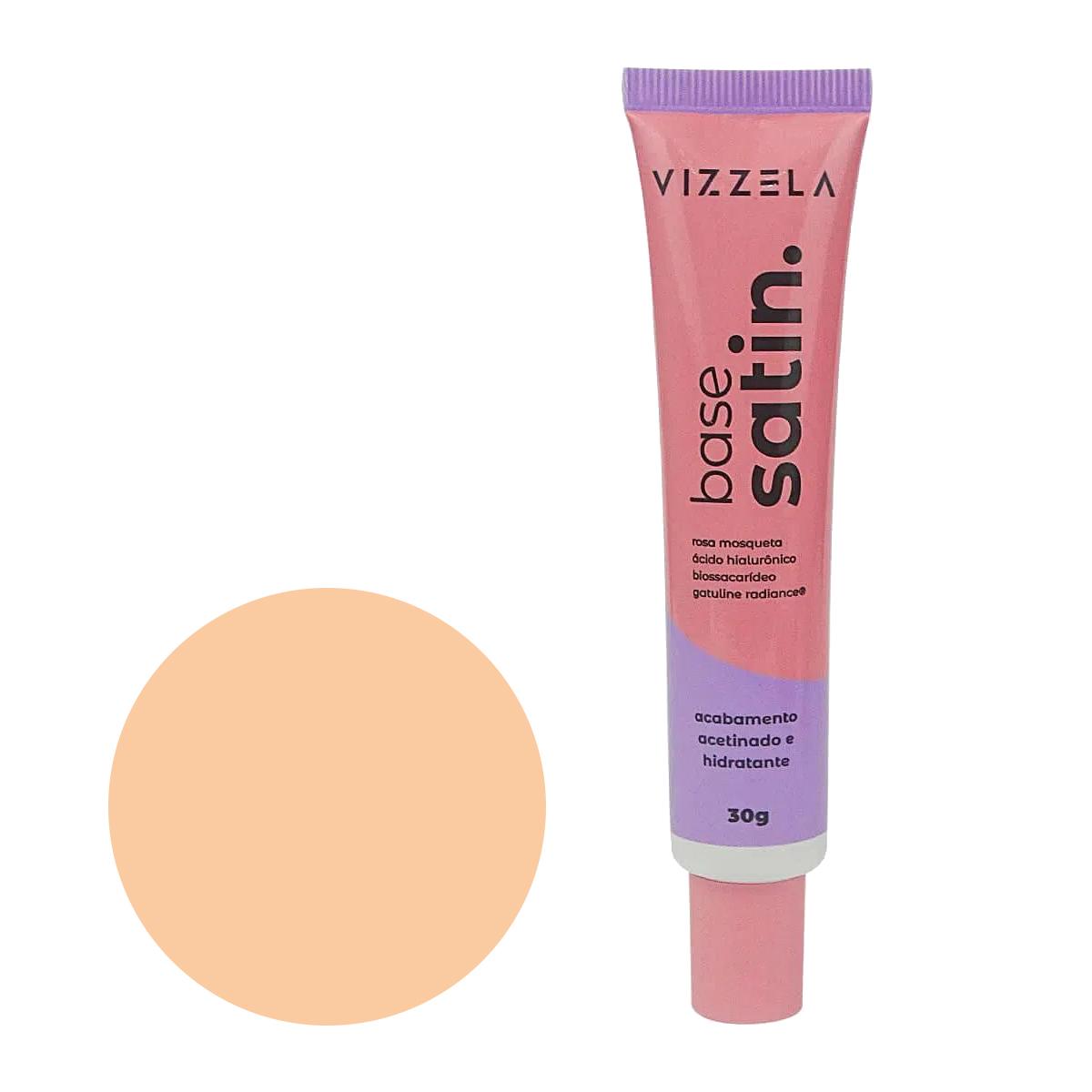 Base Líquida Satin - Vizzela