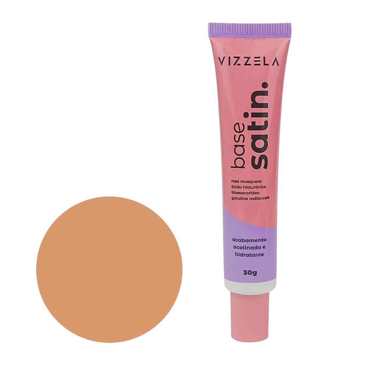 Base Líquida Satin - Vizzela