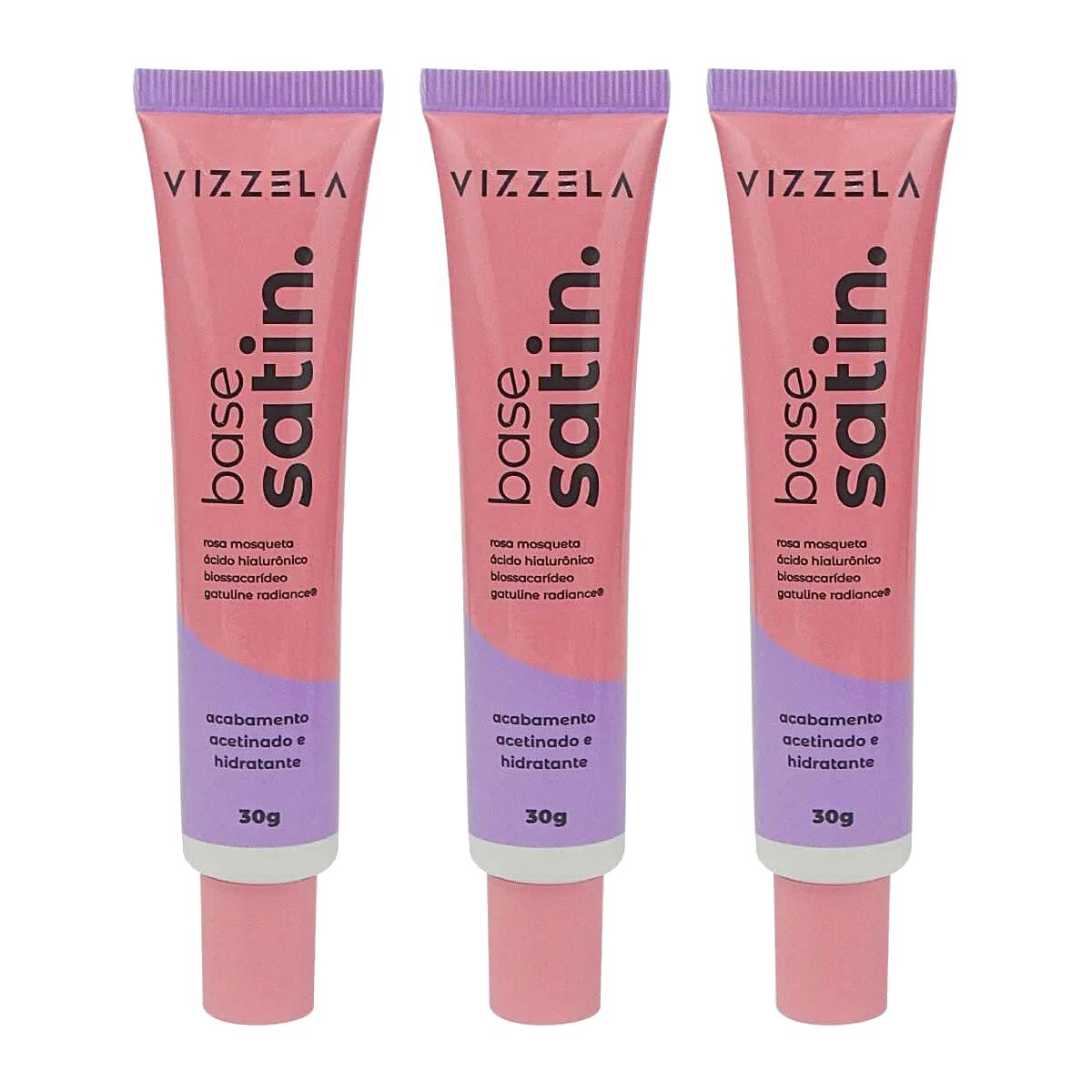 Base Líquida Satin - Vizzela