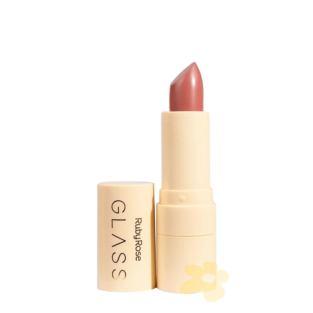 Batom em Bala Velvety - Linha Glass - Ruby Rose