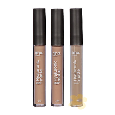 Corretivo Líquido - Hyaluronic Matte - Nina Makeup