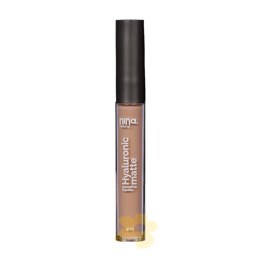 Corretivo Líquido - Hyaluronic Matte - Nina Makeup