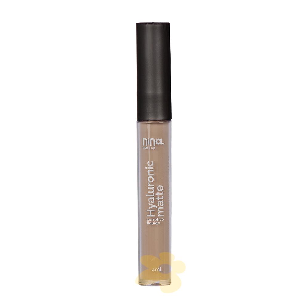 Corretivo Líquido - Hyaluronic Matte - Nina Makeup