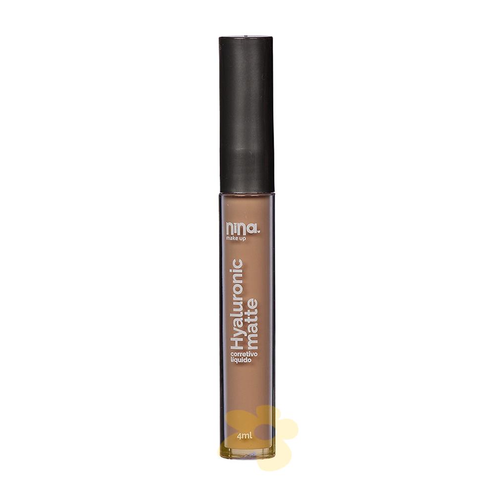 Corretivo Líquido - Hyaluronic Matte - Nina Makeup