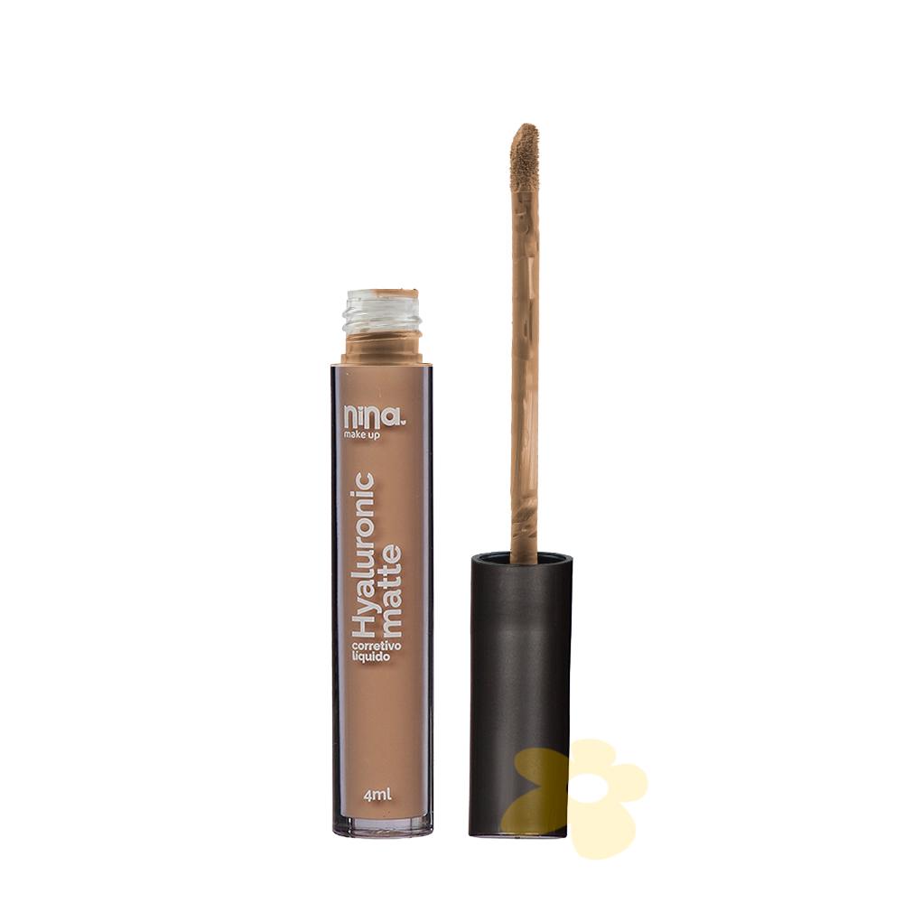 Corretivo Líquido - Hyaluronic Matte - Nina Makeup
