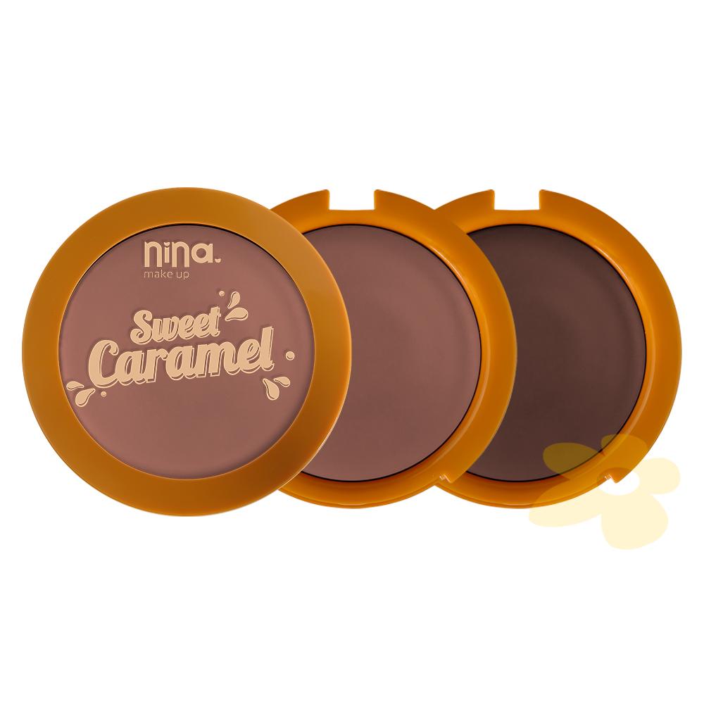 Contorno Cremoso - Sweet Caramel - Nina Makeup