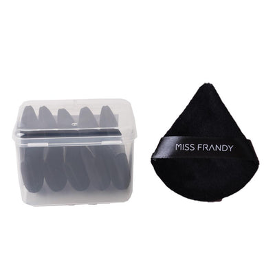 Kit 6 Esponjas de Veludo Preta - Miss Frandy