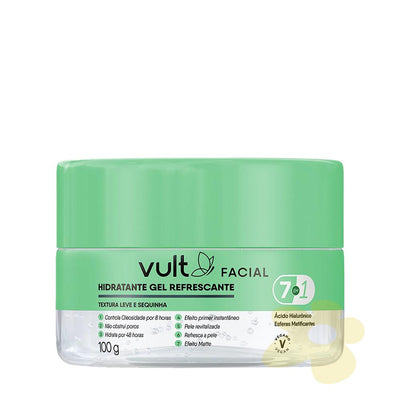 Gel Hidratante Facial Refrescante 100g. - Vult
