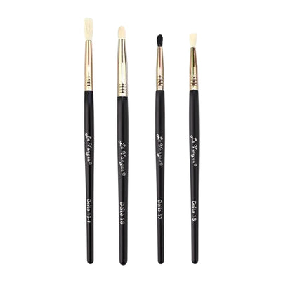 Kit de Esfumar e Precisão 4 Pincéis - Delta - Le Vangee