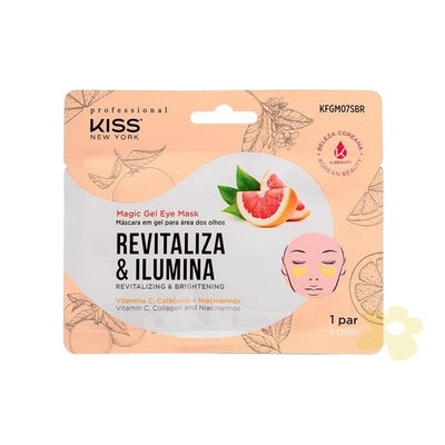 Magic Gel Eye Mask Revitaliza e Ilumina - Kiss NY
