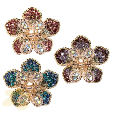 Piranha em Strass Formato Flor - Importado