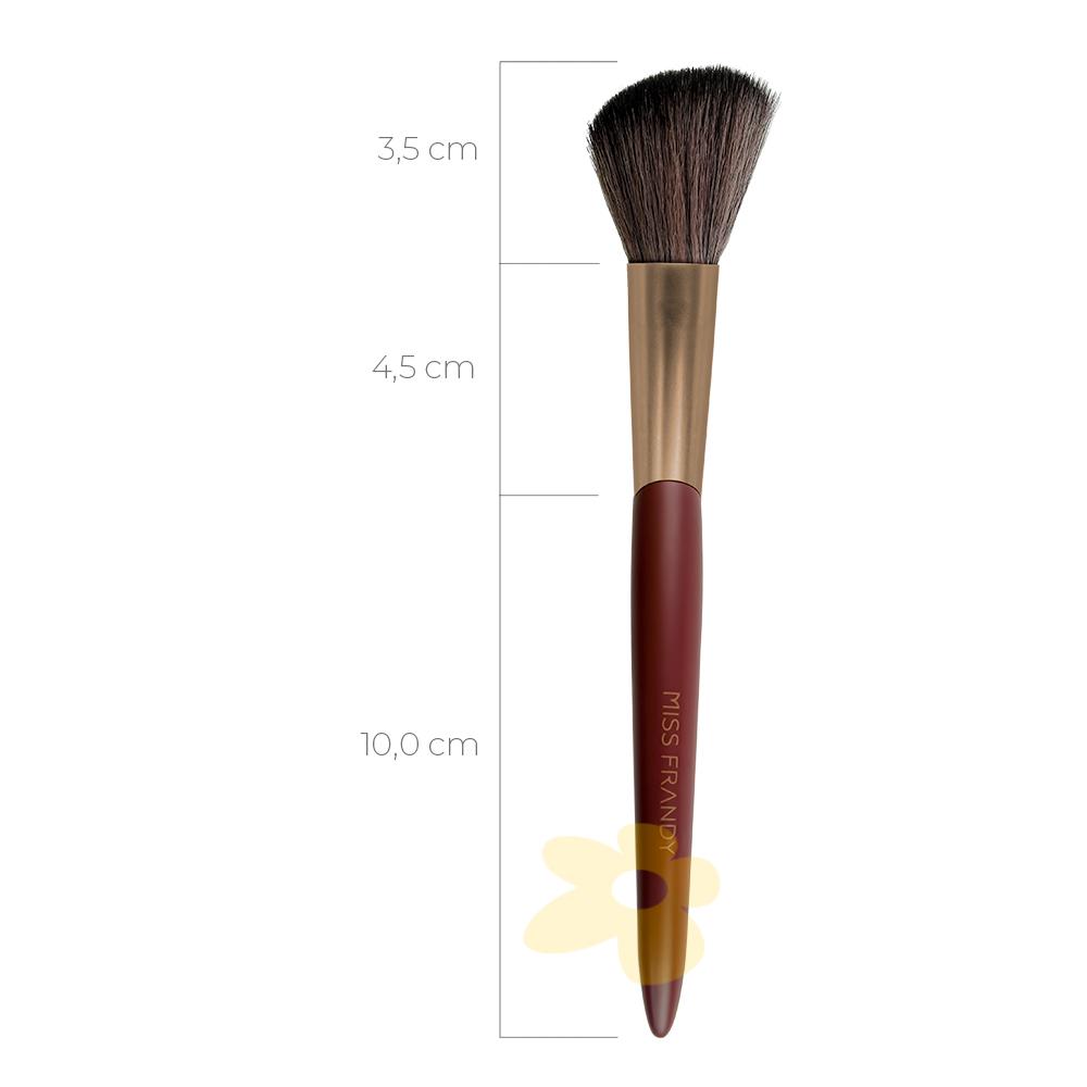 Pincel Chanfrado p/ Blush - Linha Marsala - Miss Frandy