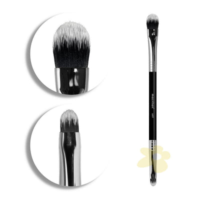 U07 Pincel Duplo para Corretivo - Linha Ultra Essencial - Macrilan