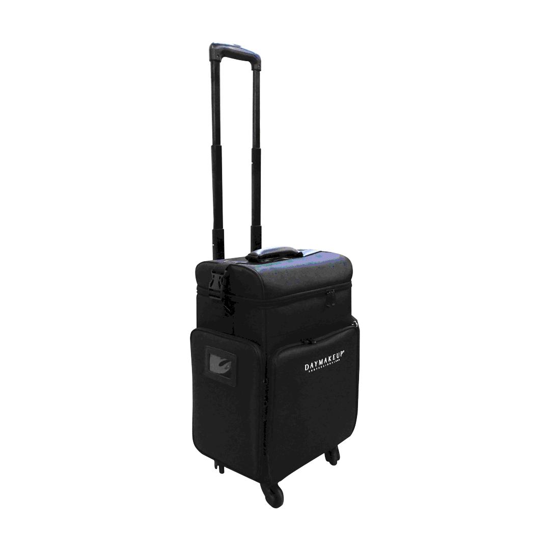 Maleta Makeup Nylon Case 4 Wells - Daymakeup