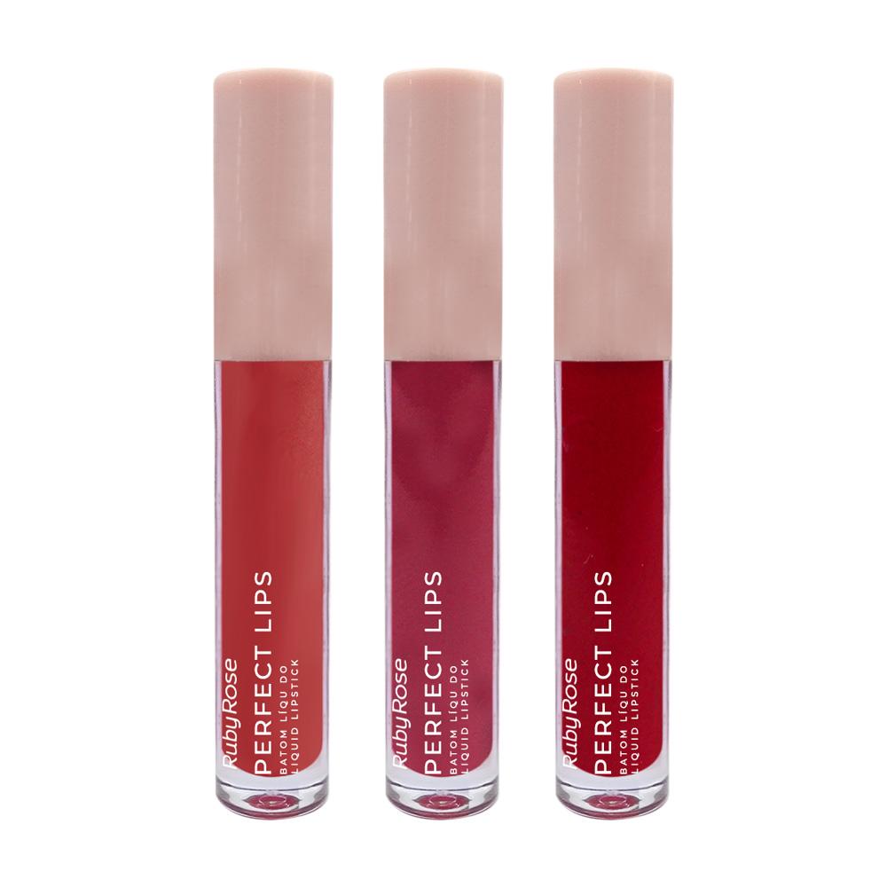 Batom Líquido - Perfect Lips - Ruby Rose