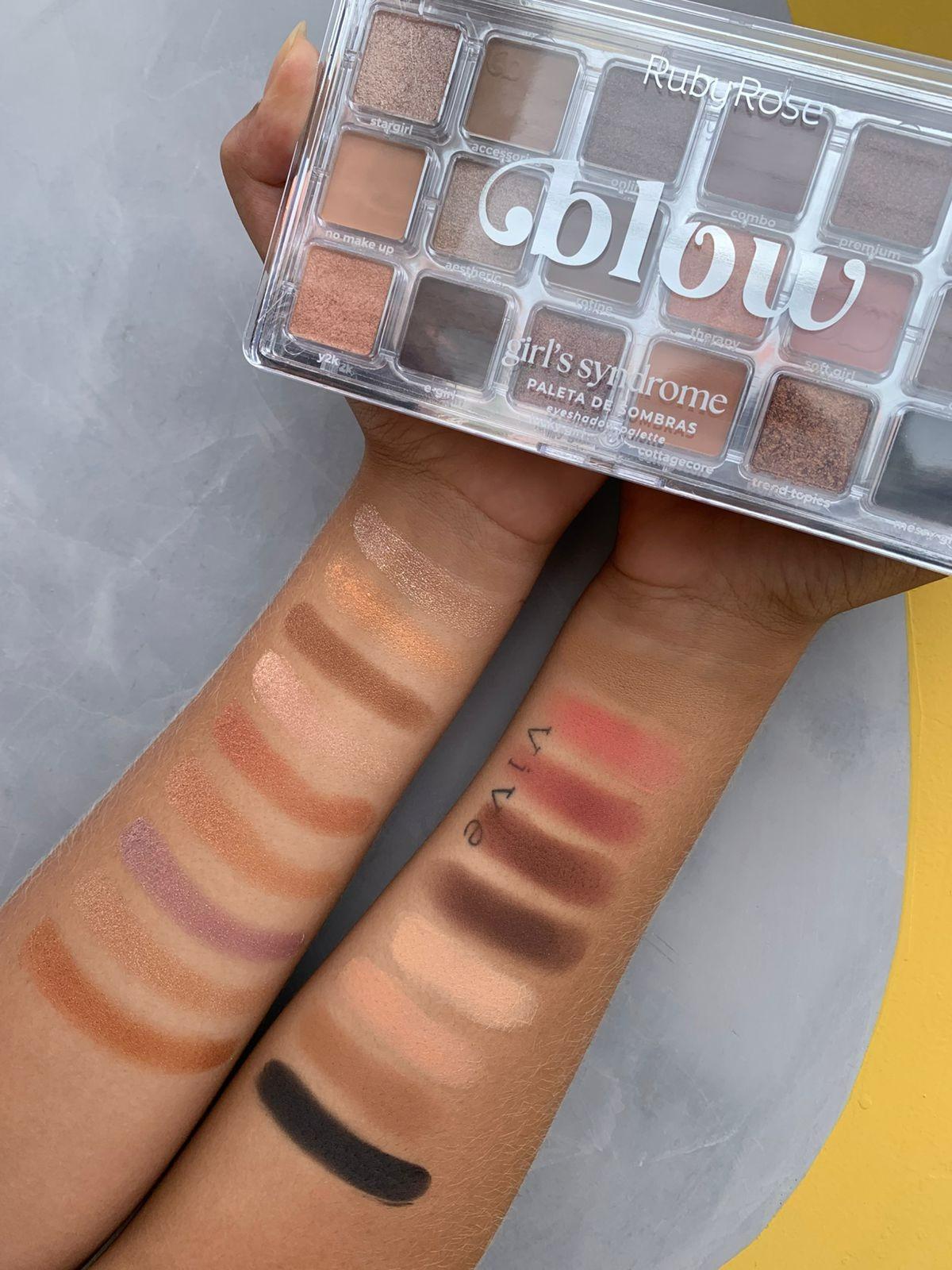 Paleta de Sombras Girl's Syndrome - Blow - Ruby Rose