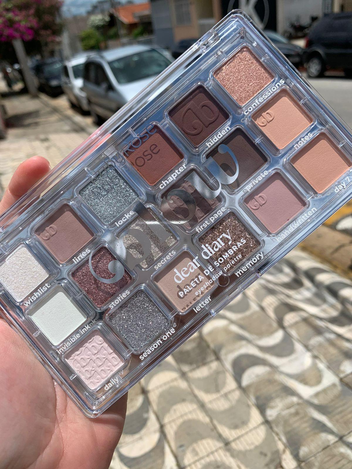 Paleta de Sombras Dear Diary - Blow - Ruby Rose