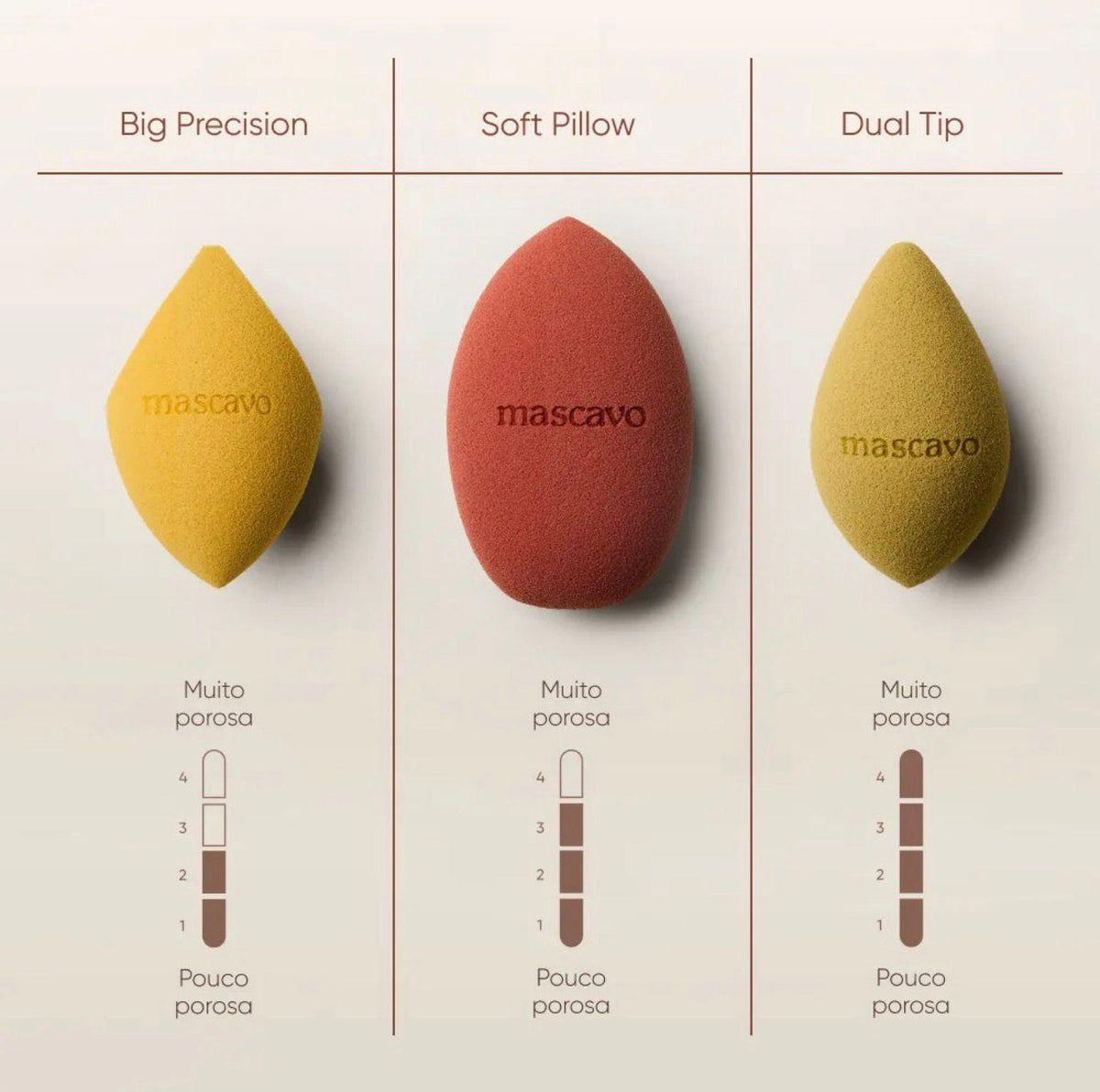 Esponja Big Precision - Mascavo
