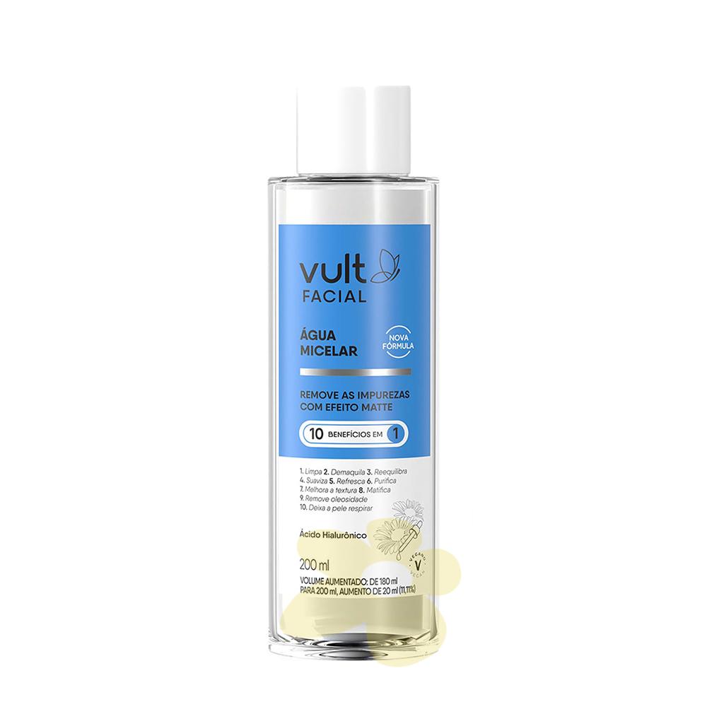 Água Micelar 200ml - Vult