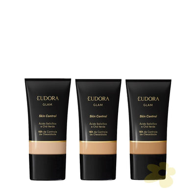 Base Líquida Glam - Skin Control - Eudora venc. 09/26