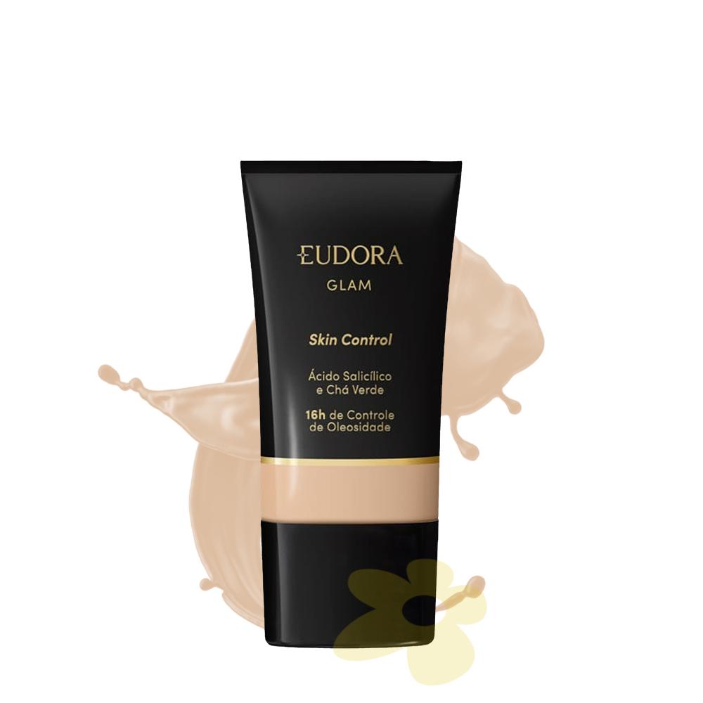 Base Líquida Glam - Skin Control - Eudora venc. 09/26
