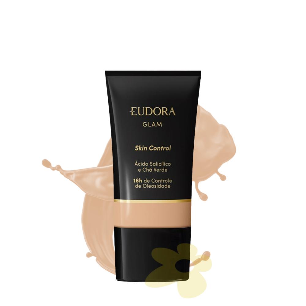 Base Líquida Glam - Skin Control - Eudora venc. 09/26