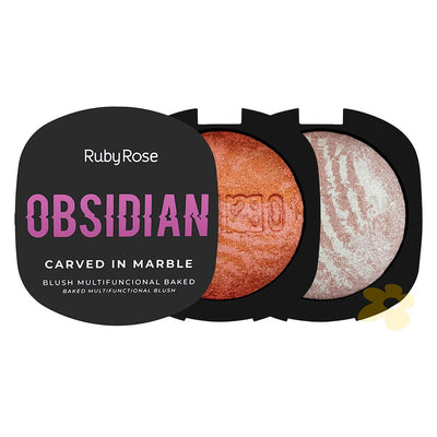 Blush Carved in Marble - Linha Obsidian - Ruby Rose