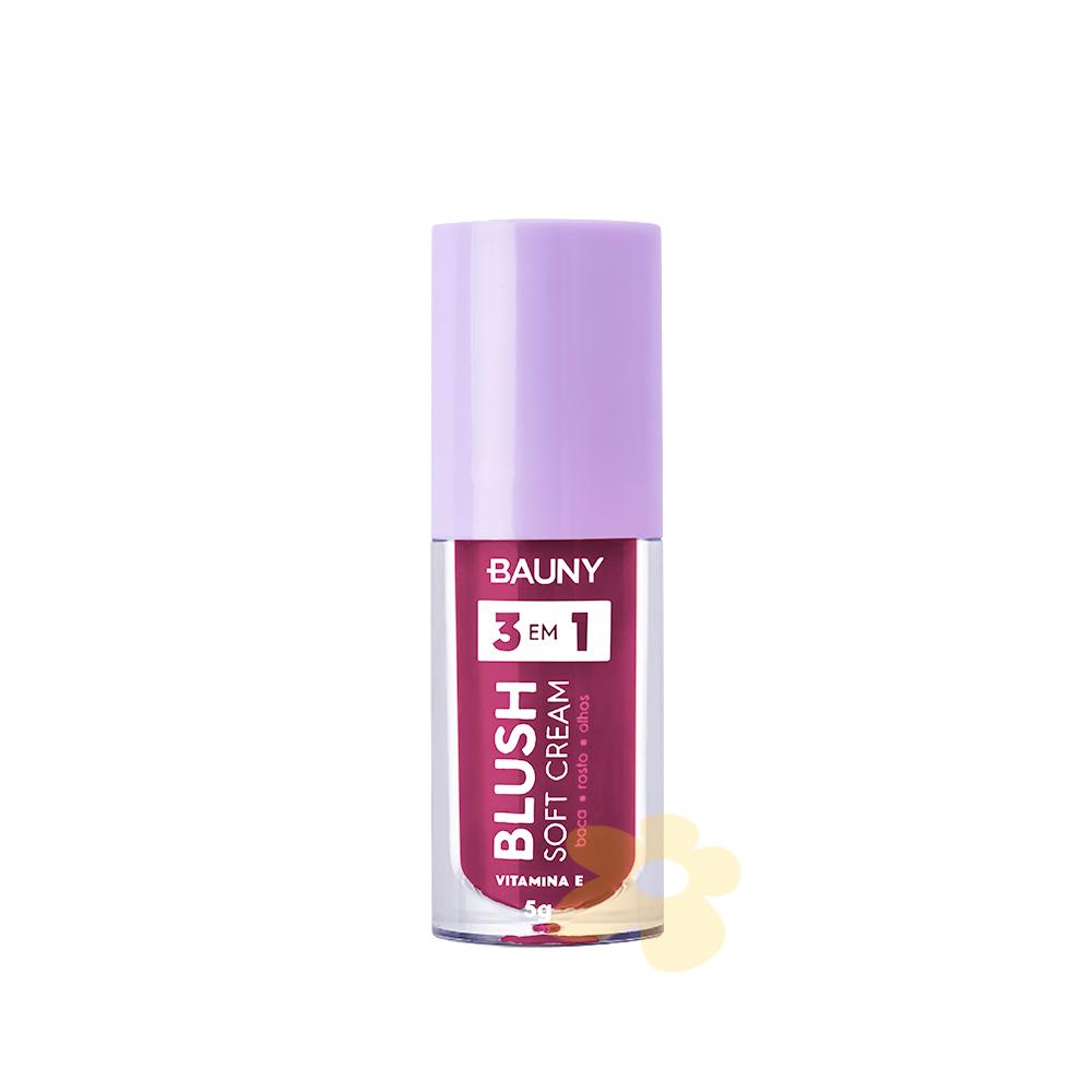 Blush Líquido Soft Cream 3x1 - Bauny