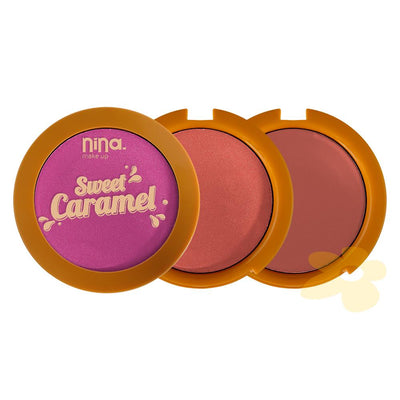 Blush Cremoso - Sweet Caramel - Nina Makeup