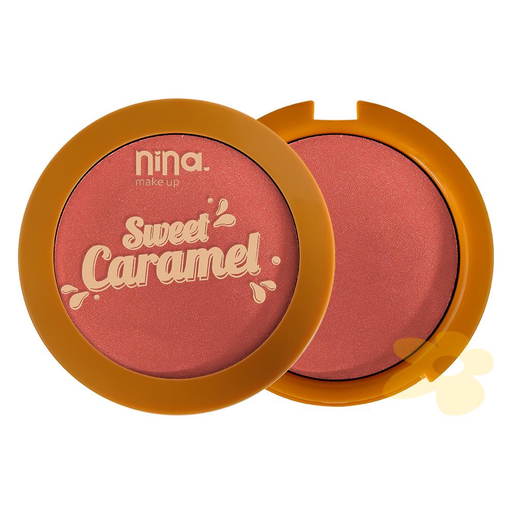 Blush Cremoso - Sweet Caramel - Nina Makeup