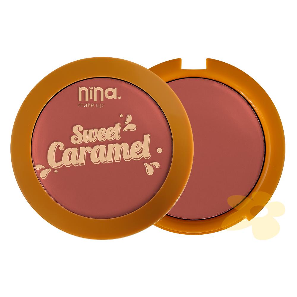 Blush Cremoso - Sweet Caramel - Nina Makeup