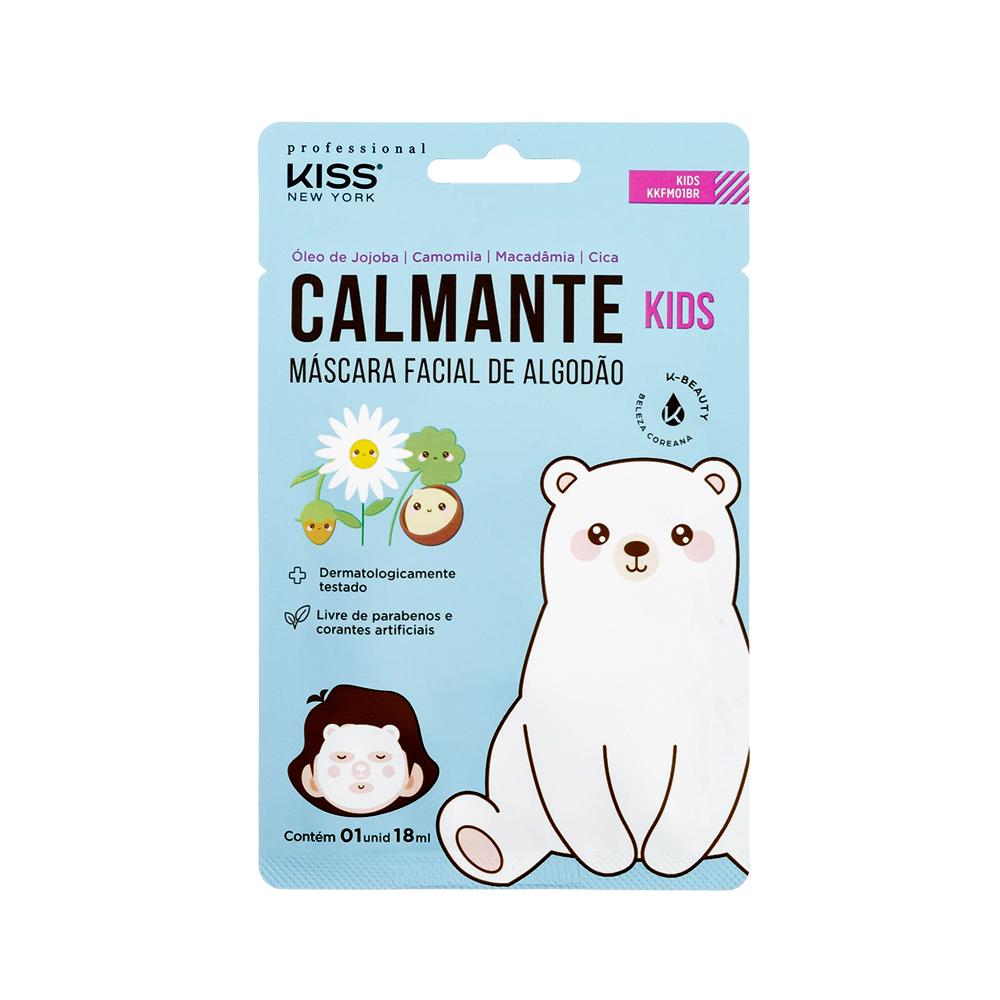 Máscara Facial Calmente Kids - Kiss NY