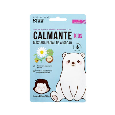 Máscara Facial Calmente Kids - Kiss NY