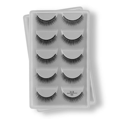 E13 Cílios 5 pares - Importado