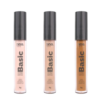 Corretivo Líquido Basic - Nina Makeup