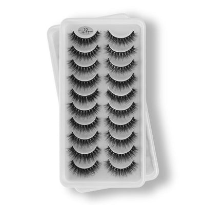 H13 Cartela de Cílios 3d 10 pares - Importado