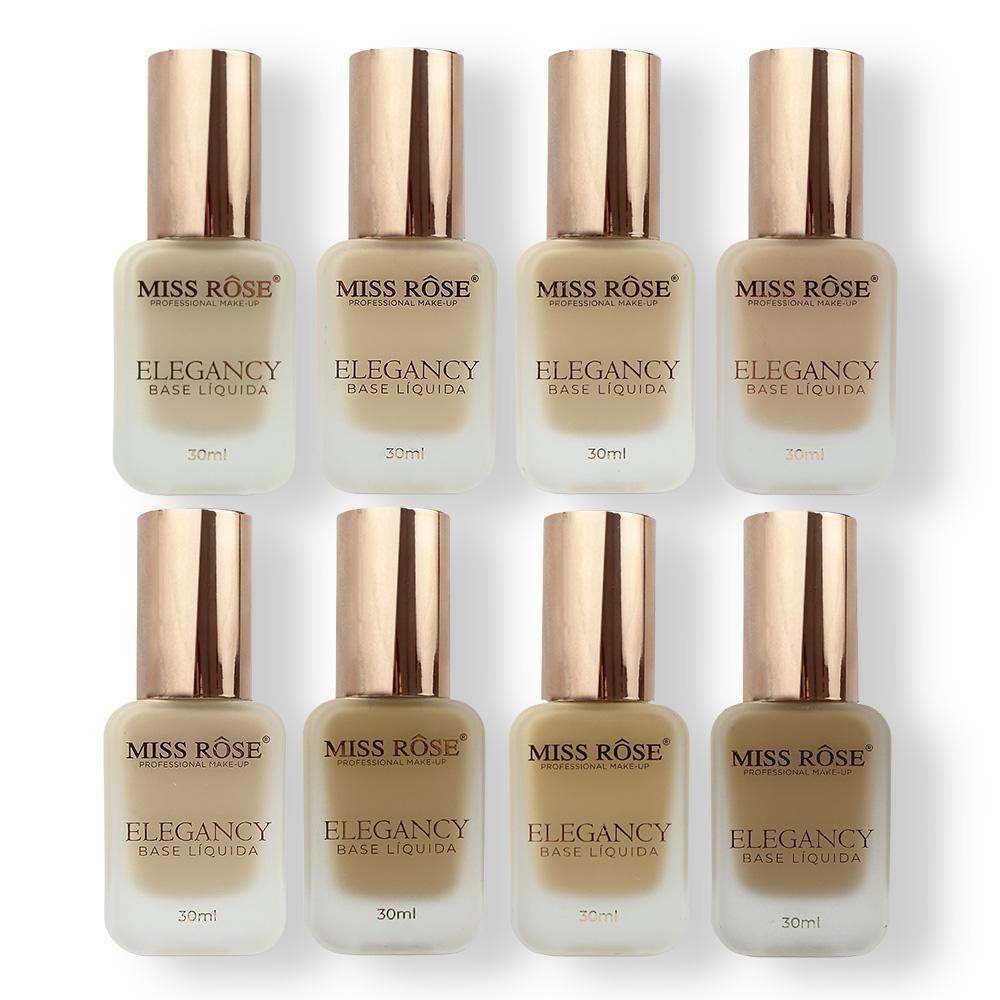 Base Líquida Soft Matte Elegancy - Miss Rôse