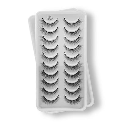 Cartela de Cílios 3d | 10 pares | MZ01
