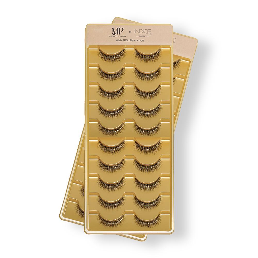 Cílios Natural Soft 10 Pares - Wish Pro - Michelly Palma