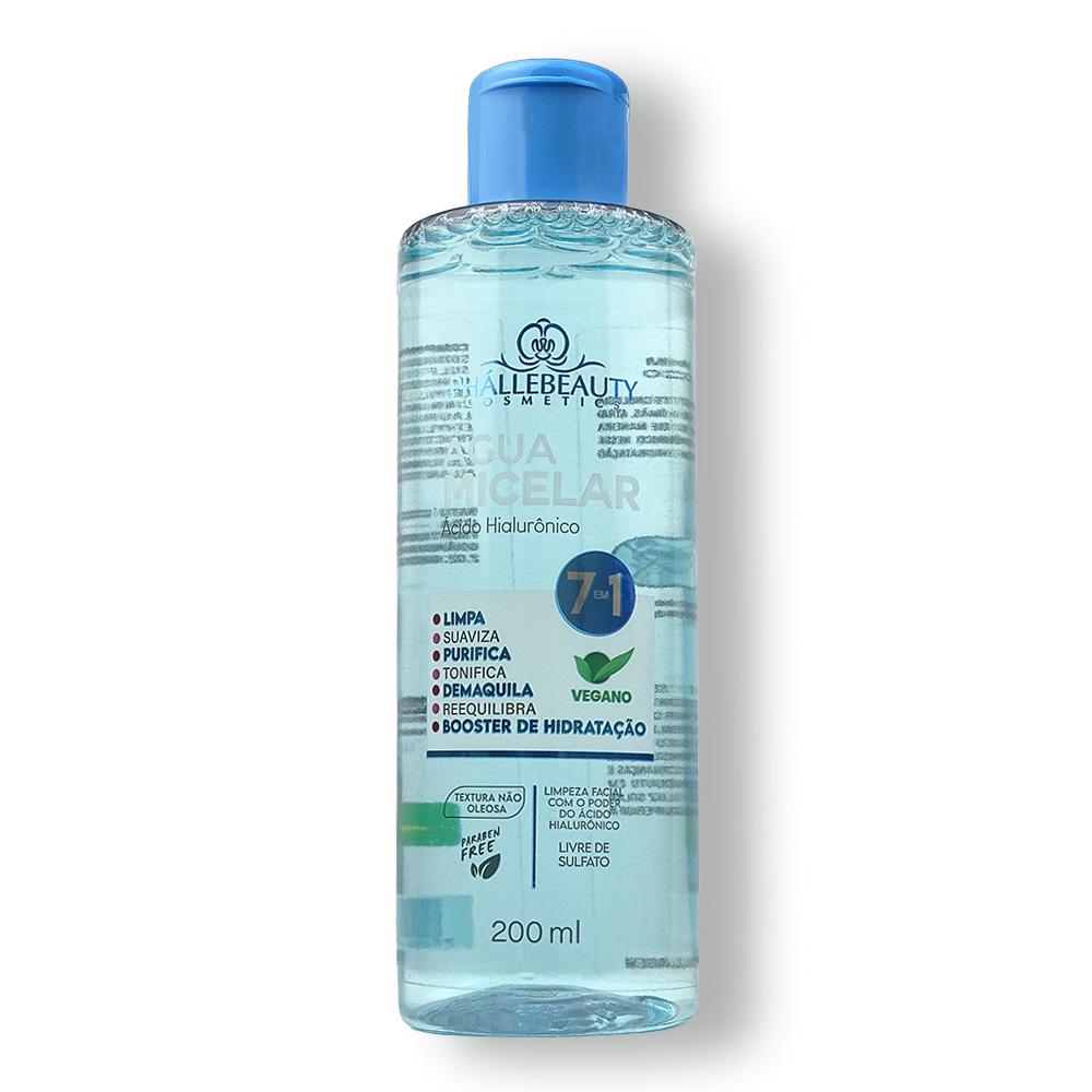 Agua Micelar com Ácido Hialurônico - Phállebeauty