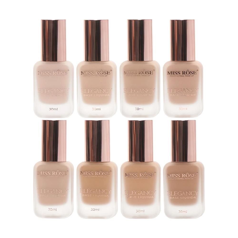 Base Líquida Soft Matte Elegancy - Miss Rôse
