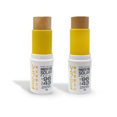 Protetor Solar Facial Stick FPS 96 FPUVA 43 - Pink Cheeks