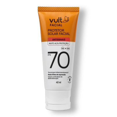 Protetor Solar Facial FPS 70 - Vult