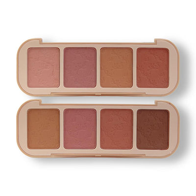 052N Paleta de Blush 4 Cores - Miss Rôse