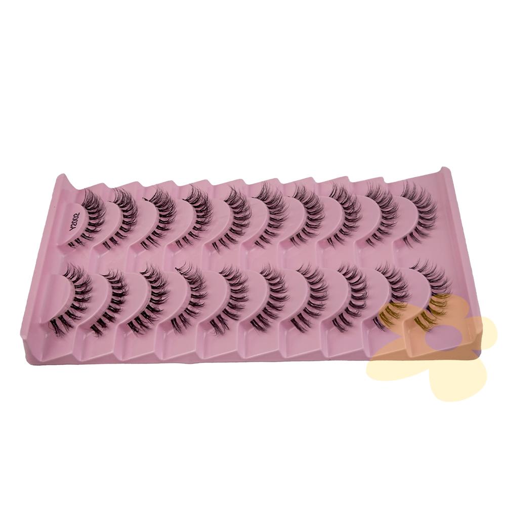 Cartela de Cílios 3d Y2002 | 10 pares