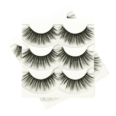 Cílios 3 pares 3D - Miss Frandy
